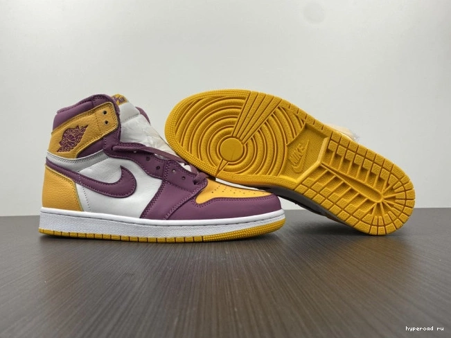High Air Jordan OG 555088-706 1 Brotherhood 0730